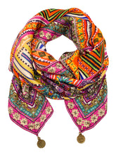 Load image into Gallery viewer, Large Square Silk Scarf

