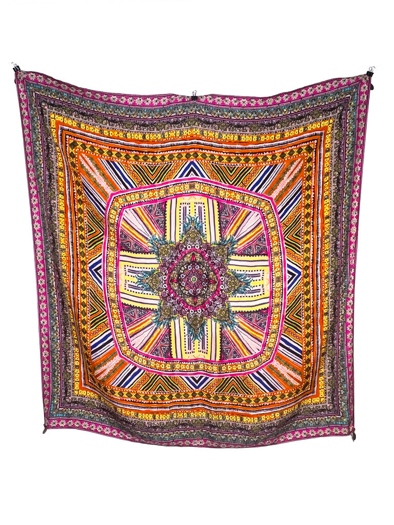 Large Square Silk Scarf