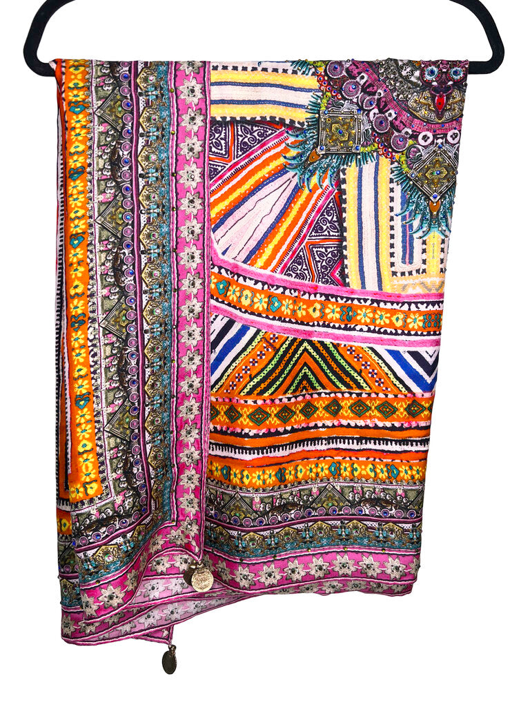 Large Square Silk Scarf