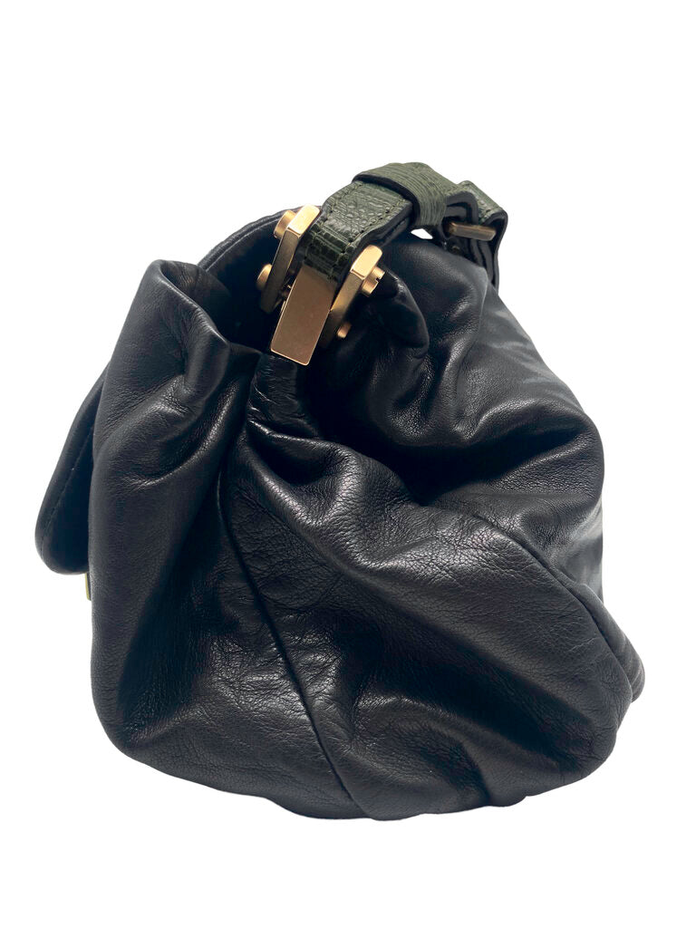 'Maisha' Leather Shoulder Bag