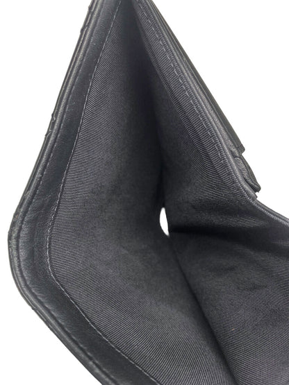 Patent Leather Diamond Quilted Wallet