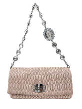 Load image into Gallery viewer, Iconic Crystal Cloque Nappa Leather Shoulder Bag
