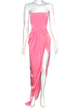 Load image into Gallery viewer, 'Ledger Strapless Drape' Dress Size 6
