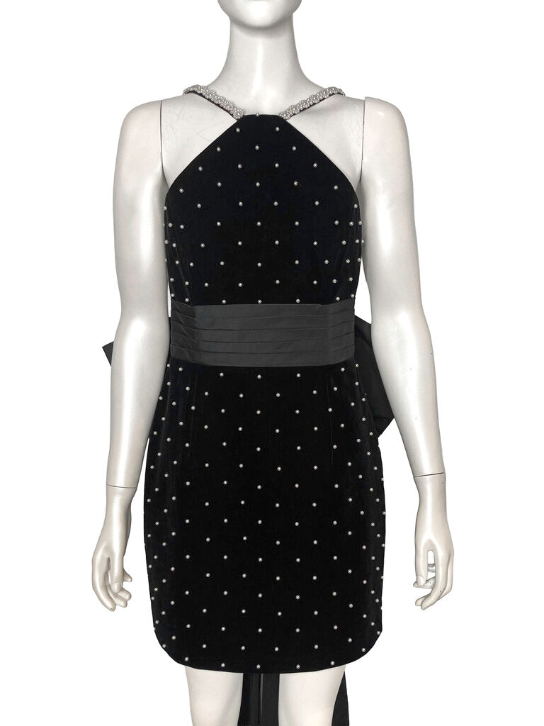 Pearl & Bow Mini Dress Size 10
