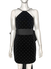 Load image into Gallery viewer, Pearl &amp; Bow Mini Dress Size 10
