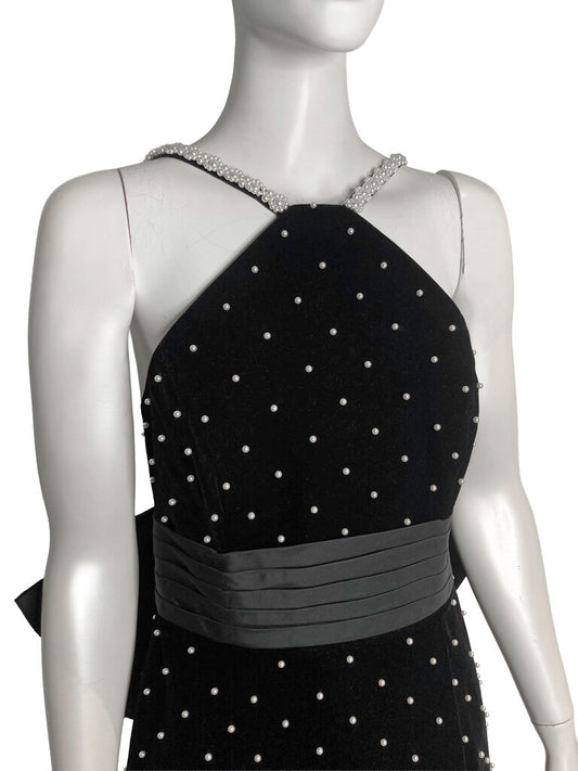 Pearl & Bow Mini Dress Size 10