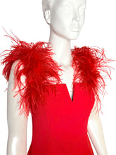 Load image into Gallery viewer, Feathered Mini Dress Size 10
