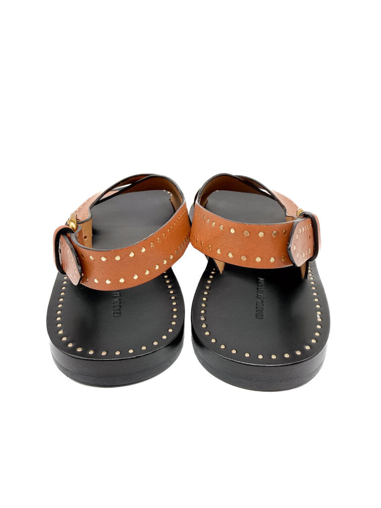 'Jane' Leather Flats Size 36