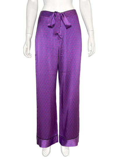 Silk Top & Pant Set Size M