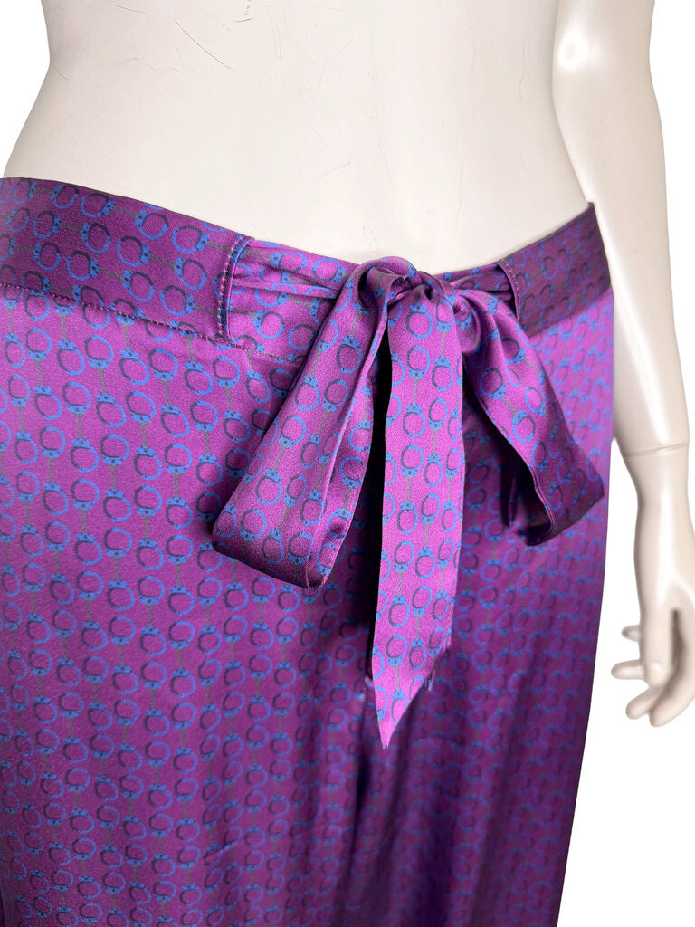 Silk Top & Pant Set Size M