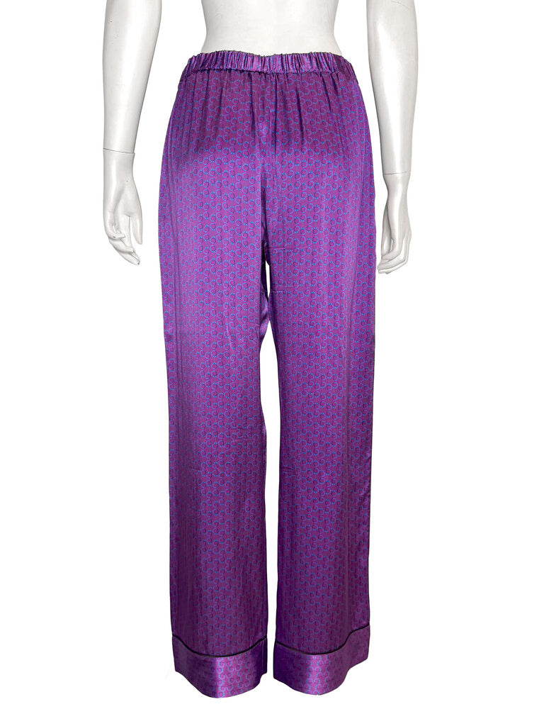 Silk Top & Pant Set Size M