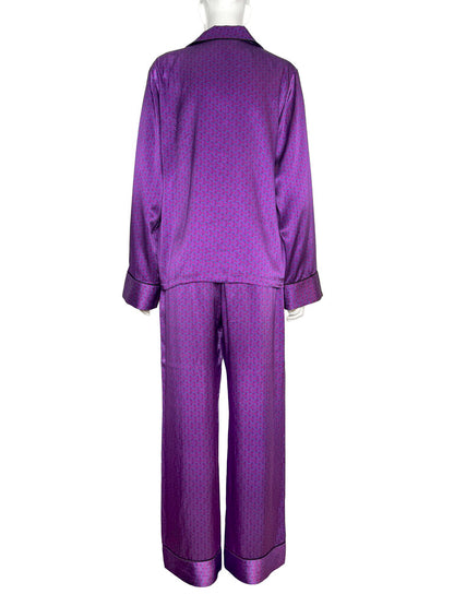 Silk Top & Pant Set Size M