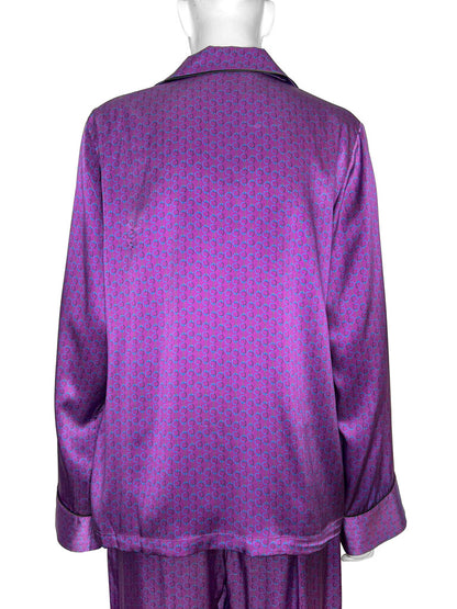 Silk Top & Pant Set Size M