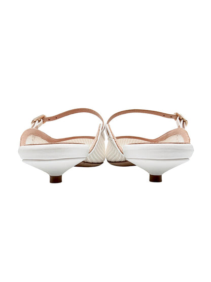 'Mesh Slide 2' Kitten Heels Size 36