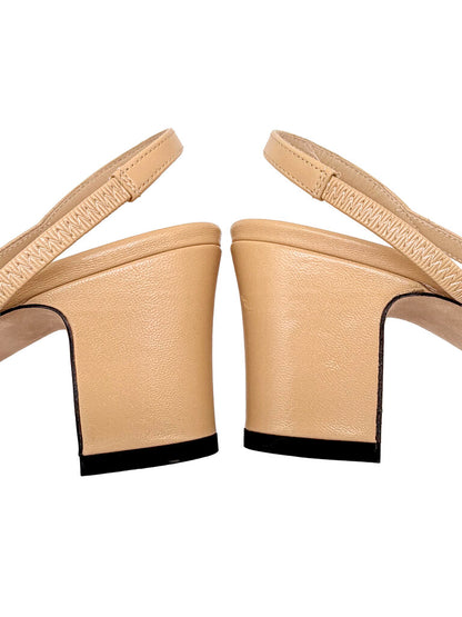 Leather & Crossgrain Heels Size 36C