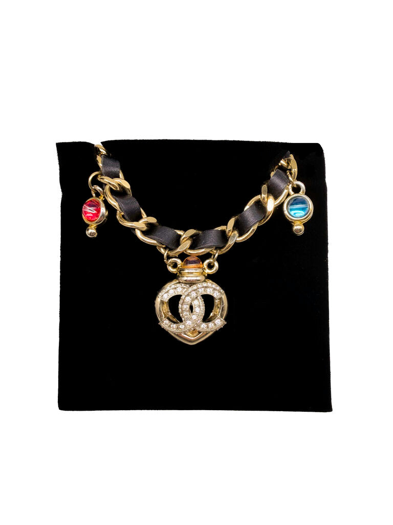 Upcycled Vintage Chanel 'Charm' Necklace