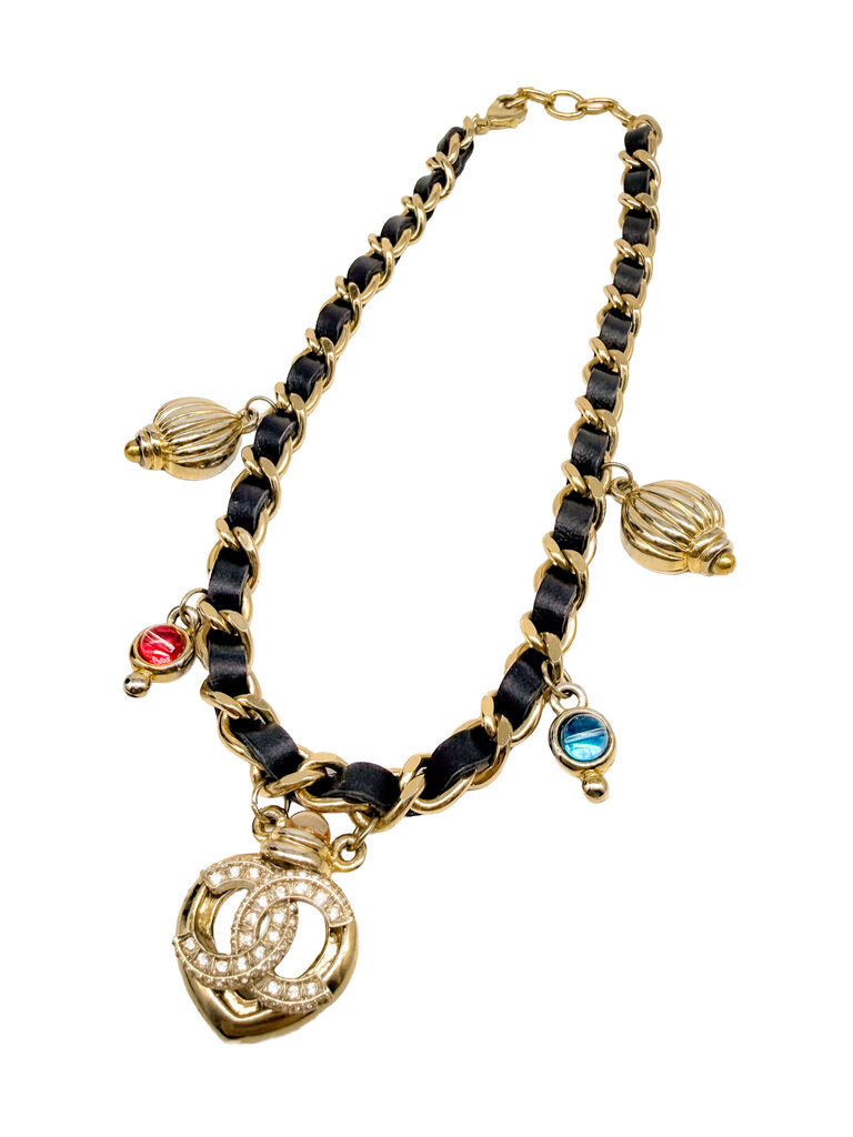 Upcycled Vintage Chanel 'Charm' Necklace