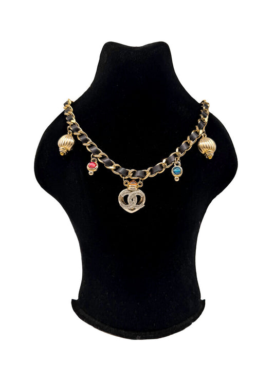 Upcycled Vintage Chanel 'Charm' Necklace