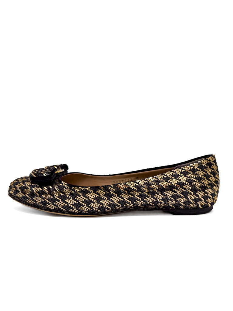 'Varina' Sequin Ballet Flats Size 7.5C