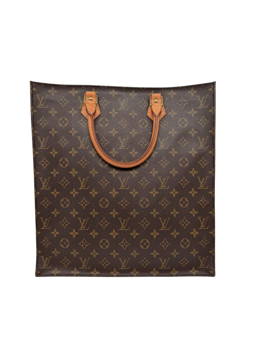 Monogram Canvas Sac Plat PM Tote Bag