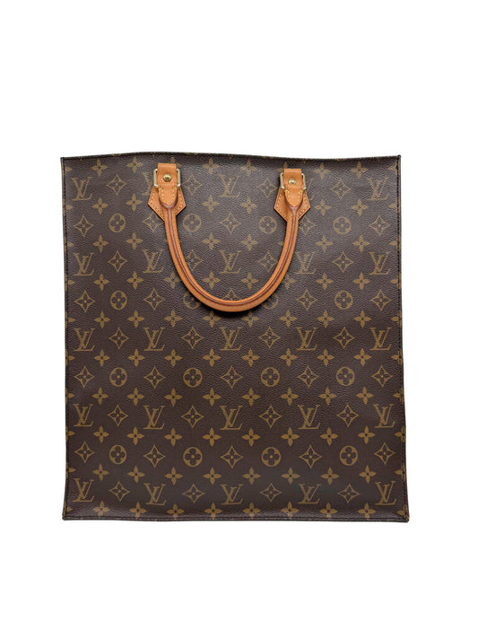 Monogram Canvas Sac Plat PM Tote Bag