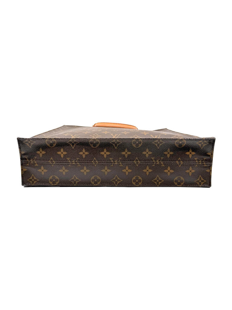 Monogram Canvas Sac Plat PM Tote Bag