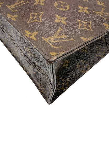 Monogram Canvas Sac Plat PM Tote Bag