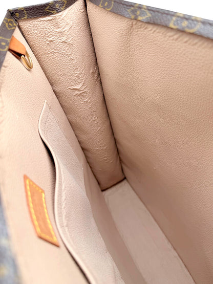 Monogram Canvas Sac Plat PM Tote Bag