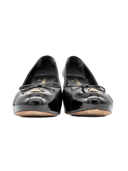 Black 'Bow' Heels Size 36.5C