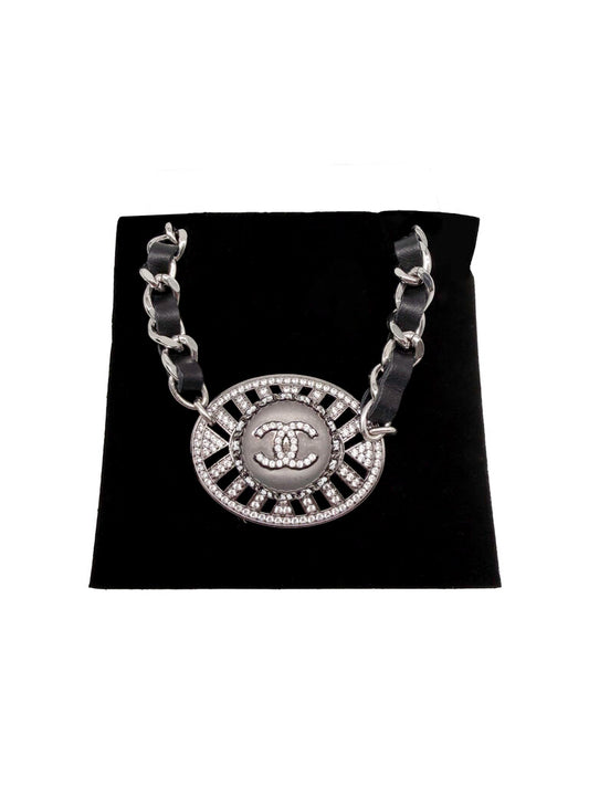 Upcycled Vintage Chanel 'Oval' Necklace