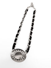 Load image into Gallery viewer, Upcycled Vintage Chanel 'Oval' Necklace
