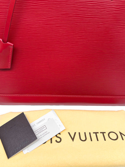 Alma GM Epi Leather Handbag