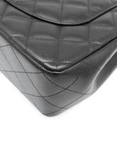 Load image into Gallery viewer, Classic Lambskin Double Flap Jumbo Shoulder Bag
