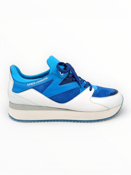 Pebbled Leather Sneakers Size 10 Mens