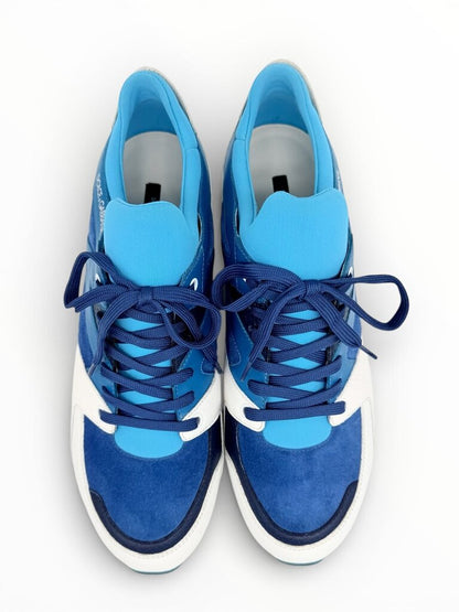 Pebbled Leather Sneakers Size 10 Mens