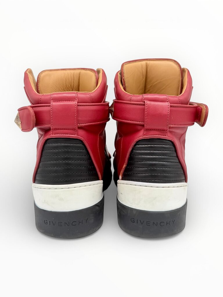'Tyson' Star Leather High Top Sneakers Size 44 Mens