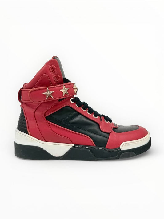 'Tyson' Star Leather High Top Sneakers Size 44 Mens