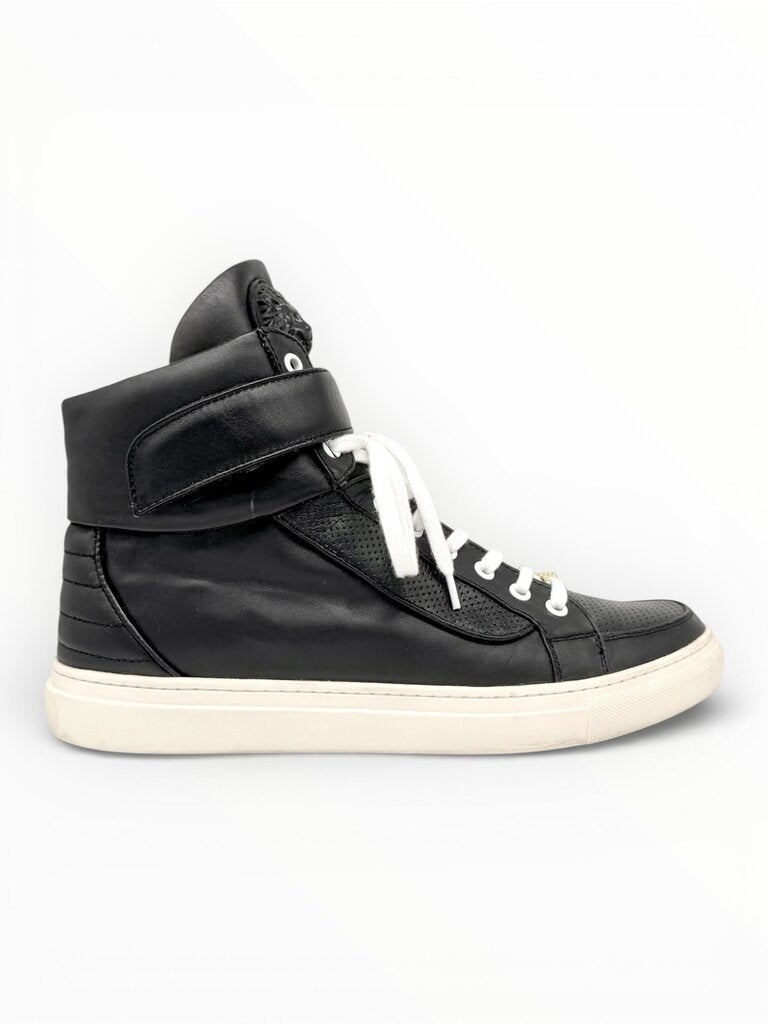 Lion Head Leather High Top Sneakers Size 44 Mens