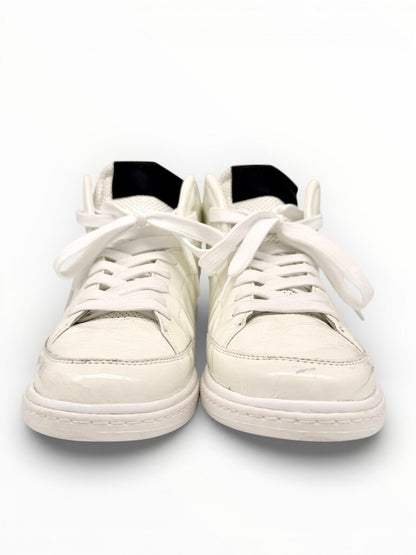 High Top Patent Leather Sneakers Size 10 Mens