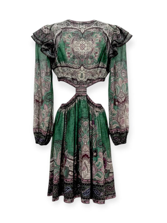 ‘Anneke’ Ruffle Mini Dress Size 1