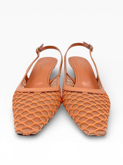 Mesh Slingback Heels Size 36