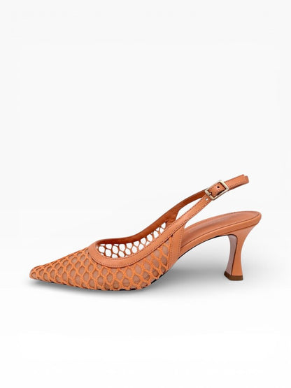 Mesh Slingback Heels Size 36