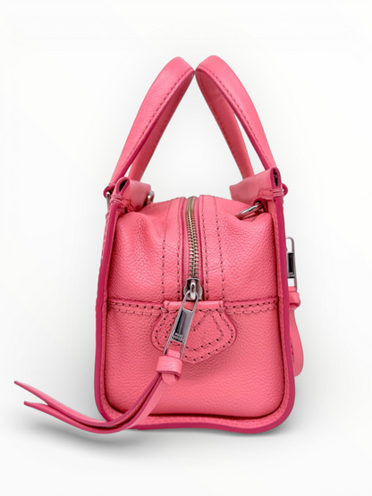 Mini 'Cruiser' Leather Bag With Crossbody Strap & Dust Bag