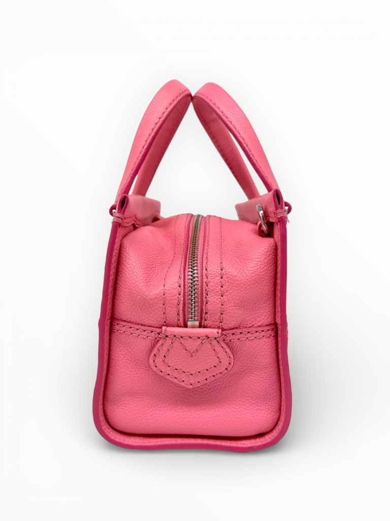 Mini 'Cruiser' Leather Bag With Crossbody Strap & Dust Bag