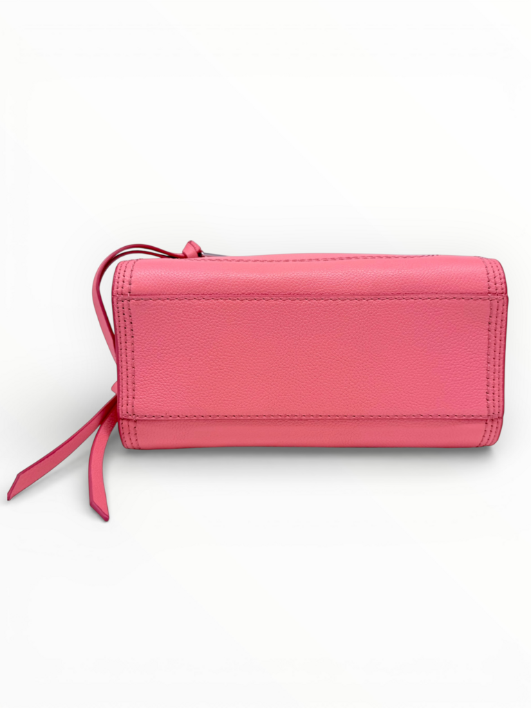Mini 'Cruiser' Leather Bag With Crossbody Strap & Dust Bag