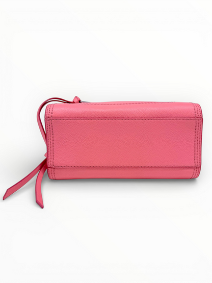 Mini 'Cruiser' Leather Bag With Crossbody Strap & Dust Bag