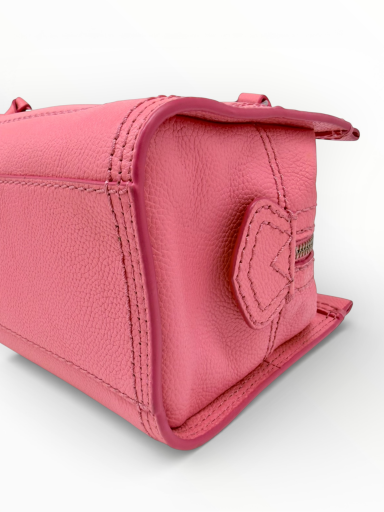 Mini 'Cruiser' Leather Bag With Crossbody Strap & Dust Bag