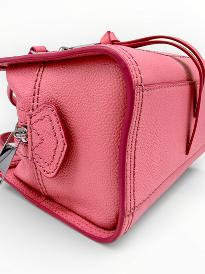 Mini 'Cruiser' Leather Bag With Crossbody Strap & Dust Bag
