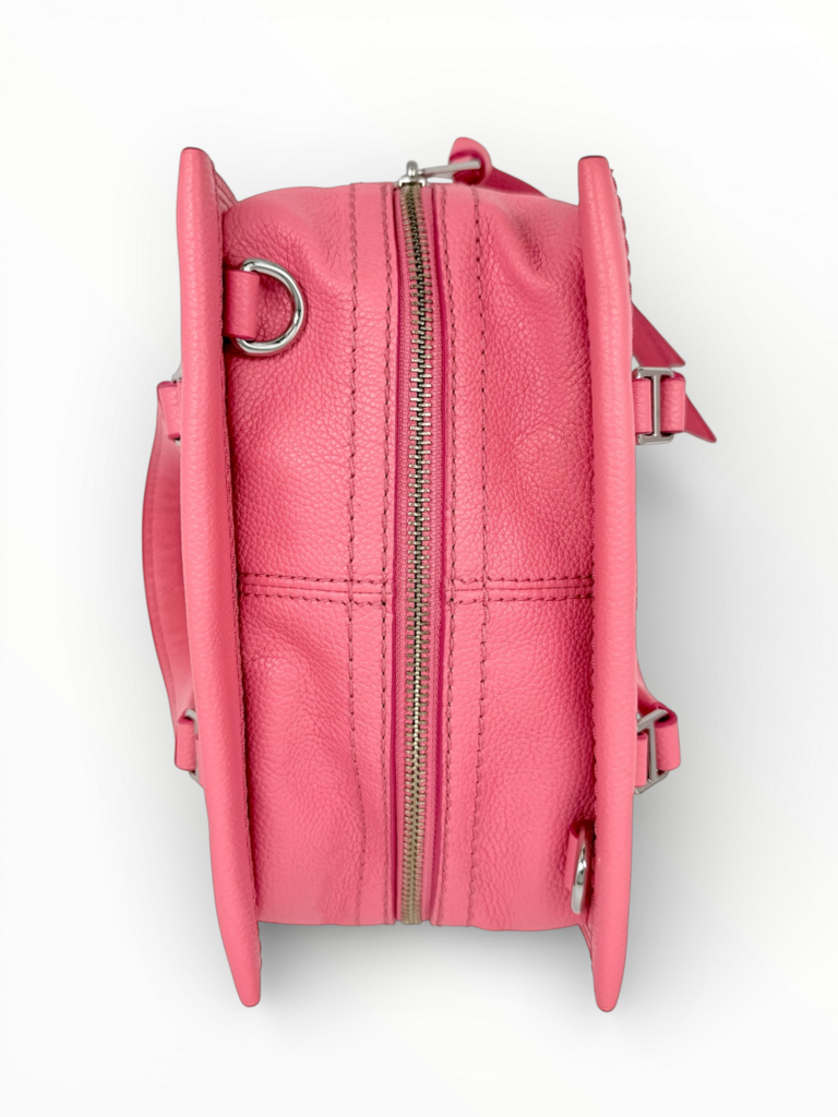 Mini 'Cruiser' Leather Bag With Crossbody Strap & Dust Bag