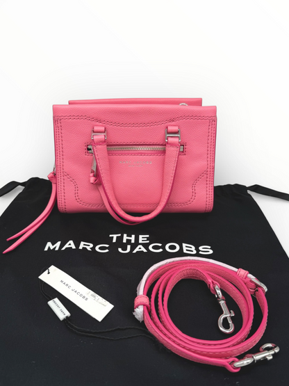 Mini 'Cruiser' Leather Bag With Crossbody Strap & Dust Bag